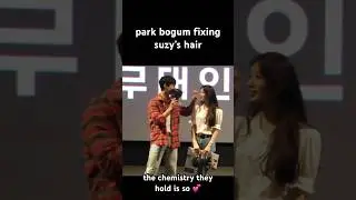 PARK BOGUM SUZY CHEMISTRY IS SO GOOD 💕 #suzy #parkbogum #wonderland #kmovie