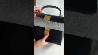Unbox my new Ateliers Auguste Mini Marly bag with me - ASMR edition 🖤