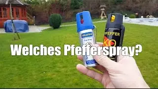 Welches Pfefferspray? CS Gas - KO Spray Test
