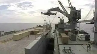 Large Vessel Interface Lift-on/Lift-off (LVI Lo/Lo) crane system