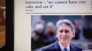 BBC Today Programme: Philip Hammond Brexit Day interview - immigration