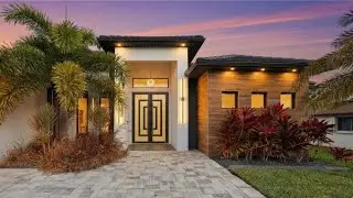 Custom Cape Coral Waterfront Home | Gulf Access | Cape Coral pool homes for sale
