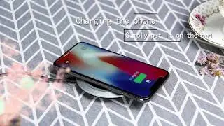 iWALK  Fast Qi Wireless Charger for iPhoneX Test