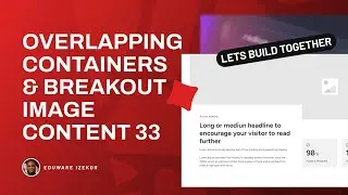 How to build a 2 column overlap content section in Bricksbuilder using the Automatic CSS framework