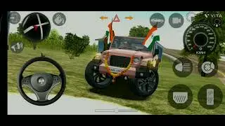 Modified mahindra thar car games: indian thar game play (gadi wala game) #viralvideo 