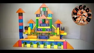 Dřevěn&eacute; kostky / DIY Wooden blocks