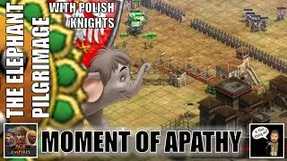 Gurjaran Armored Elephants and Polish Knights on Arena with Simas