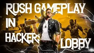rush gameplay in hackers lobby 🥶 |bgmi live with caution clan    | #road to 100 subs |