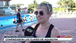 Comenzaron las clases de Aquagym