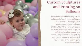 Beautiful Balloon Decorations in NYC - Balloons, Ink