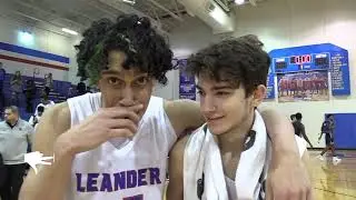 Leander High Basketball Noah Robledo ('21) Michael Sickles ('20) | 2020