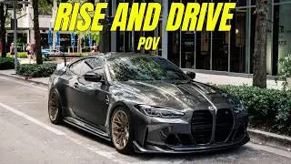 COFFEE RUN - COME DRIVE WITH ME | BMW M4 COMPETITION POV