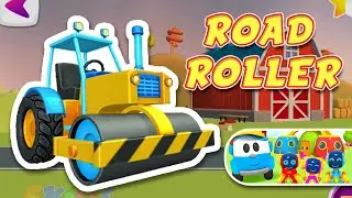 Leo the Truck & Road Roller - Game Play - Skid Game TV