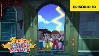 Senninha na Pista Maluca| Episódio 10 | A Curva do Arrepio| Desenho Infantil