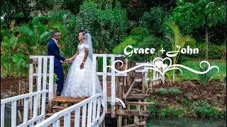 Beautiful long awaited wedding between Grace & John