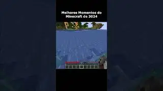 Momentos mais MARCANTES do Minecraft 2024  #minecraft #minebr #minecraftshorts