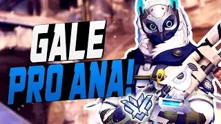 GALE BEST ANA! 30 ELIMS! [ OVERWATCH SEASON 7 TOP 500 ]
