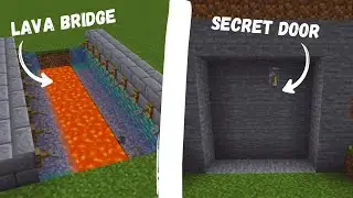 Minecraft: 3 Easy Redstone Builds #1