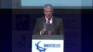 Sandro Bonomi, President of ORGALIME - MANUFUTURE 2013 Conference Plenary Session P1