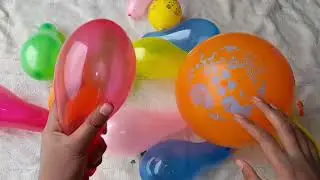 Asmr colorfull little balloons show arshaman asmr #asmr #balloon #poppballons
