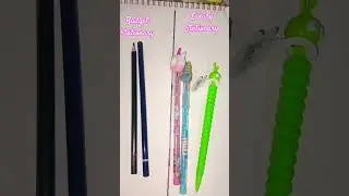 Budget vs Luxury💙💕stationery #schoolstationary #shorts #stationary #ytshorts #pinkvsblue #cute #love