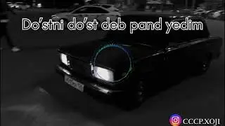 Do&rsquo;stni do&rsquo;st deb pand yedim do&rsquo;stlar vafo qilmadi🔥 | mp3 2025