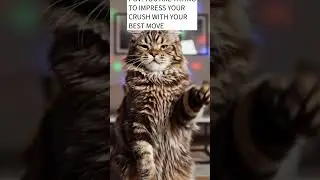 POV:You pull out your best move to impress your crush #funnyshorts #catvideos