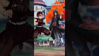what if? tanjiro 🆚 Itachi uchiha #demonslayer #shortsfeed #shorts