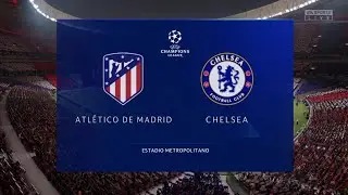 UEFA CHAMPIONS LEAGUE LAST 16 FIRST LEG MATCH-FIFA21 | ATLETICO DE MADRID FC VS CHELSEA FC |