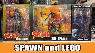 Spawn and LEGO Toy Hunt, Walmart and Target