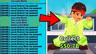 The MOST INSANE Bruno Mars Admin Abuse EVER In Steal A Brainrot!