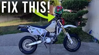 Suzuki DRZ400SM | Как вернуть БЫСТРЫЙ отклик дроссельной заслонки