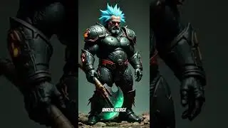 Mega Rick#rickandmorty #ricksanchez #strongman #mutant #superhero
