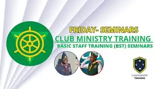 Club Ministry Training|| Basic Staff Training Seminar|| Drills and Ceremonies