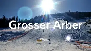 Ski Action ⛷🛷🏂am Großen Arber im Bayerischen Wald 4K🎥🇩🇪