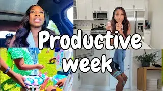 Productive Days in My Life | Workout routine, Easter Egg hunts, Spring Break, Come do shipping W/ Me