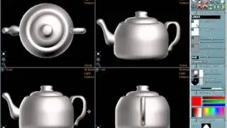 Making a Teapot in Curvy 3D for InWorldz