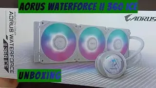 AORUS WATERFORCE II 360 ICE Unboxing - Installation