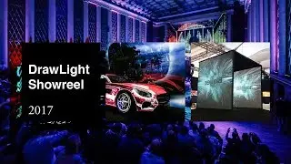 Showreel DrawLight - Immersive & Interactive Digital Art Portfolio 2018