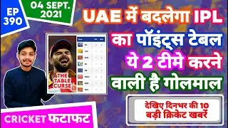 IPL 2021 - Points Table In UAE Part 2 & 10 News | Cricket Fatafat | EP 390 | MY Cricket Production