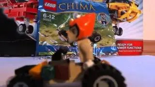 Recenzja lego chima 30253 (Leonidas jungle dragster)