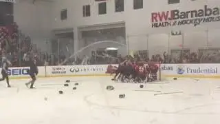Metro Riveters Celebrate Isobel Cup Ice Hockey Championship
