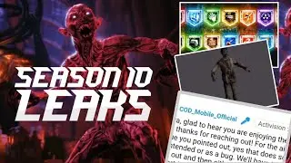COD MOBILE SEASON 10 HUGE LEAKS | NEW PERKS, ZOMBIE MOD COD - Season 10 Huge leaks- Season 10 guns