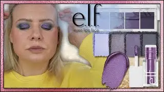 TESTING NEW ELF MAKEUP Metallic Liquid Eyeshadow Review & Swatches | Clare Walch