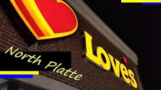 Love's Travel Stop #390 Blizzard Aftermath, Parking Lot Overflow, Power Outage, North Platte, NE
