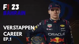 Max Verstappen Gameplay | F1 23 | Bahrain | No Commentary