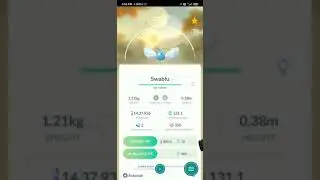 3 star Swablu evolve into Altaria in pokemon go|| Cp-1800+|| #pokemongo #pokemongolovers #swablu
