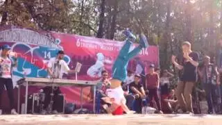 On the beat & Dyak  (Rhythm crew) vs... / Финал MAYA 2014