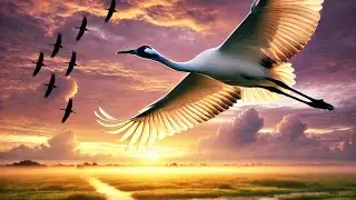 White Crane, Symbol of Nobility: The Secret Journey of Migratory Birds