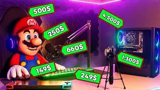 Me gast&eacute; 13.000&euro; en este Set Up para jugar Mario 🤑🤑🤑